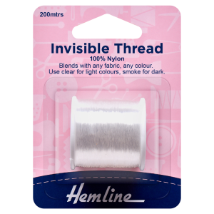 hemline Invisible thread